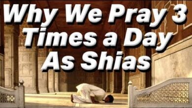 shia pray 3 time a day